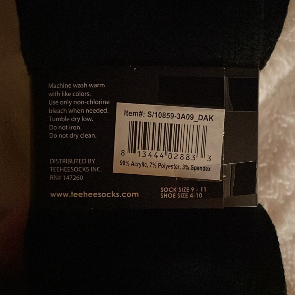 TeeHee High Rise Socks - Picture 4 of 4